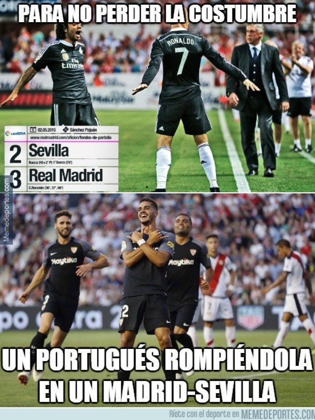 Los mejores memes del Sevilla - Real Madrid