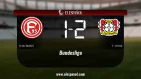 El Bayern Leverkusen se impone por 1-2 al Fortuna Düsseldorf