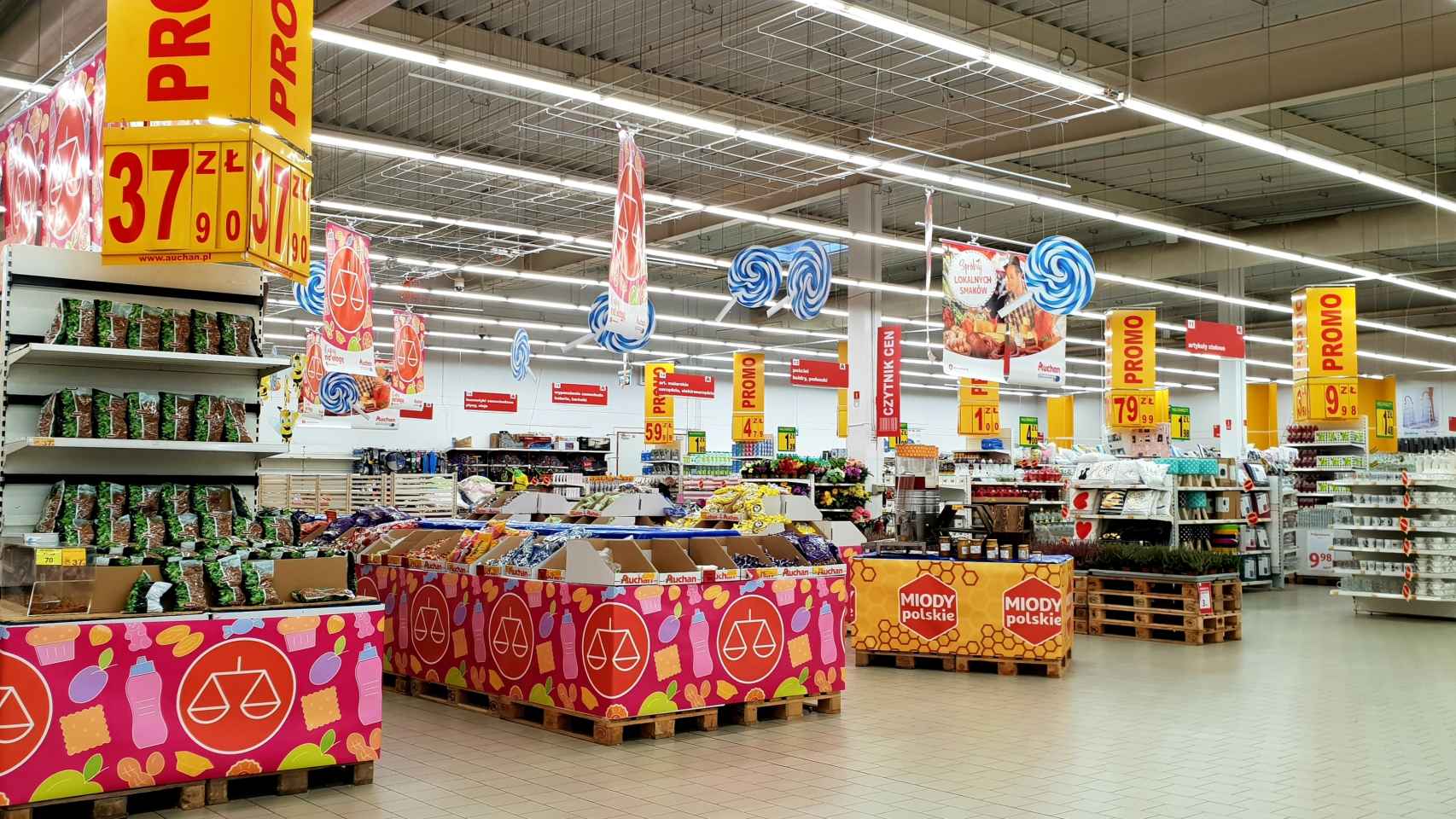 Un supermercado polaco.