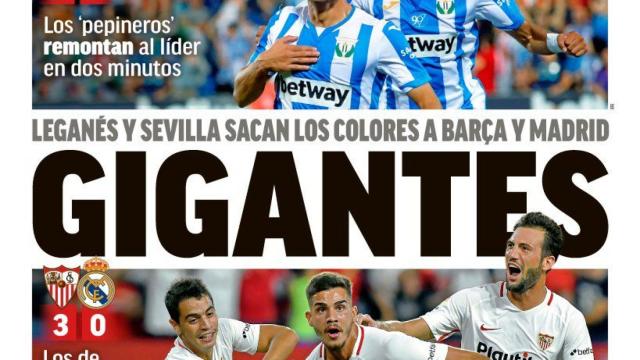 Portada MARCA (27/09/2018)