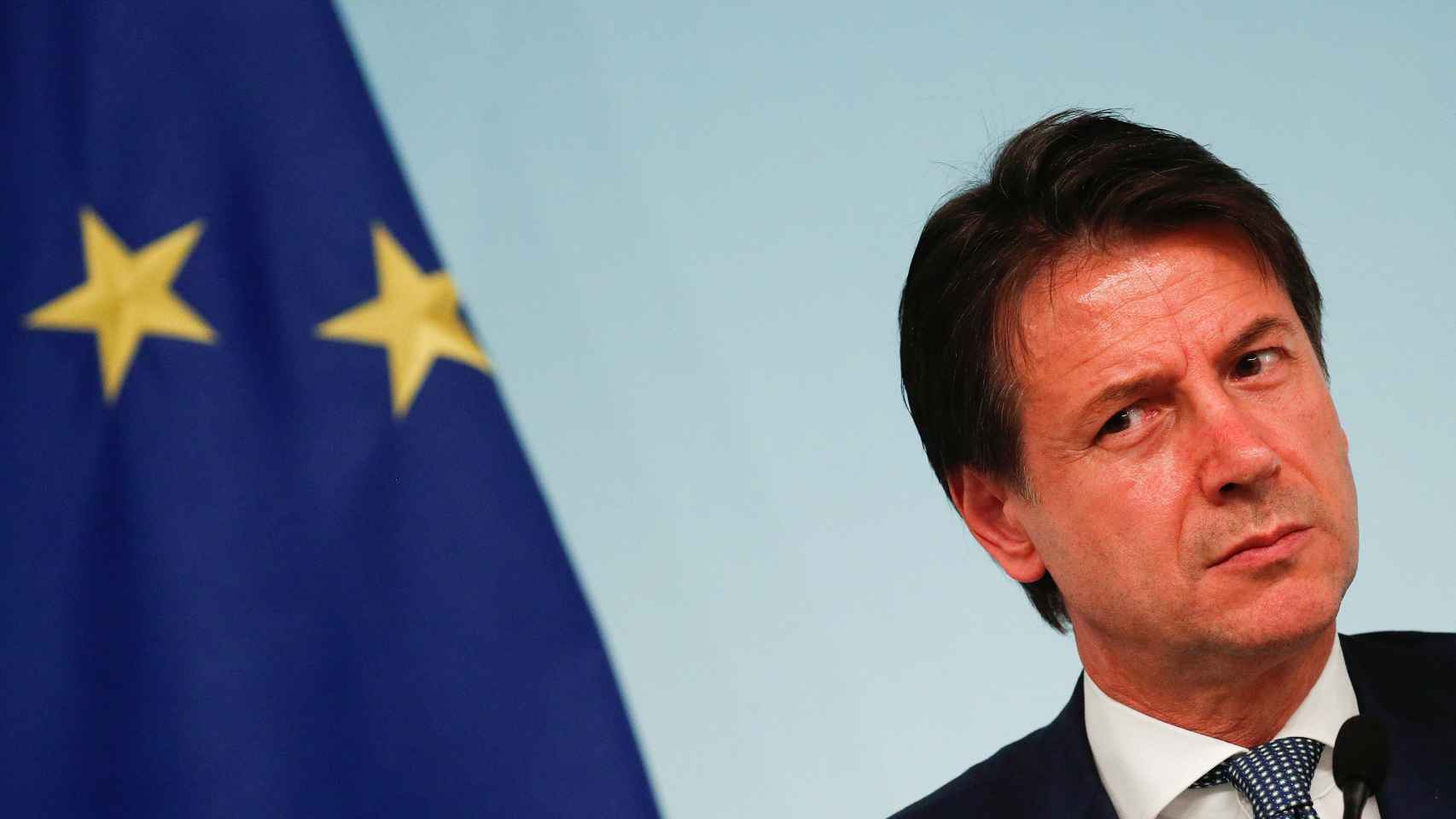 El primer ministro italiano, Giuseppe Conte, no quiere un choque con Bruselas