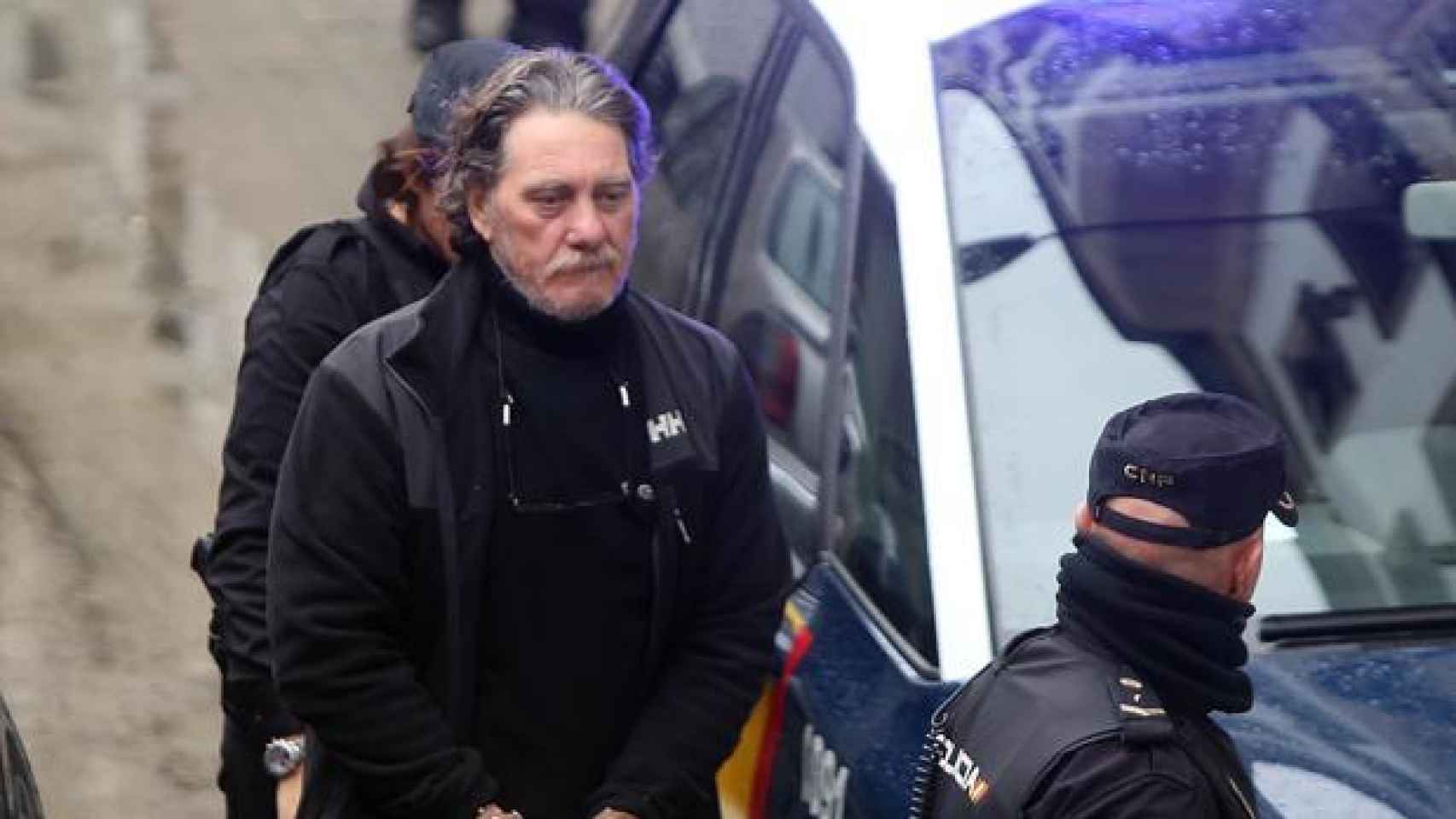 El narco Sito Miñanco, tras ser detenido en el marco de la 'Operación Mito'.
