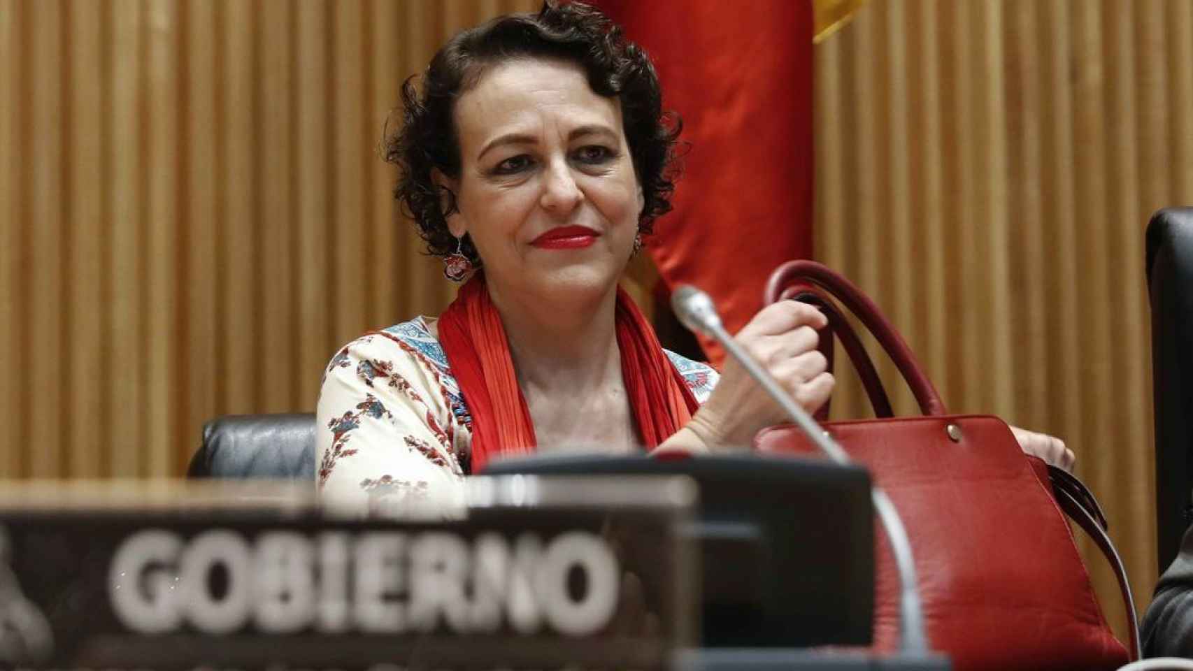 Magdalena Valerio. Ministra de Trabajo, Migraciones y Seguridad Social. |