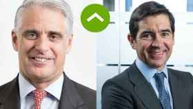 COMO LEONES:  Andrea Orcel (Banco Santander) y Carlos Torres Vila (BBVA)