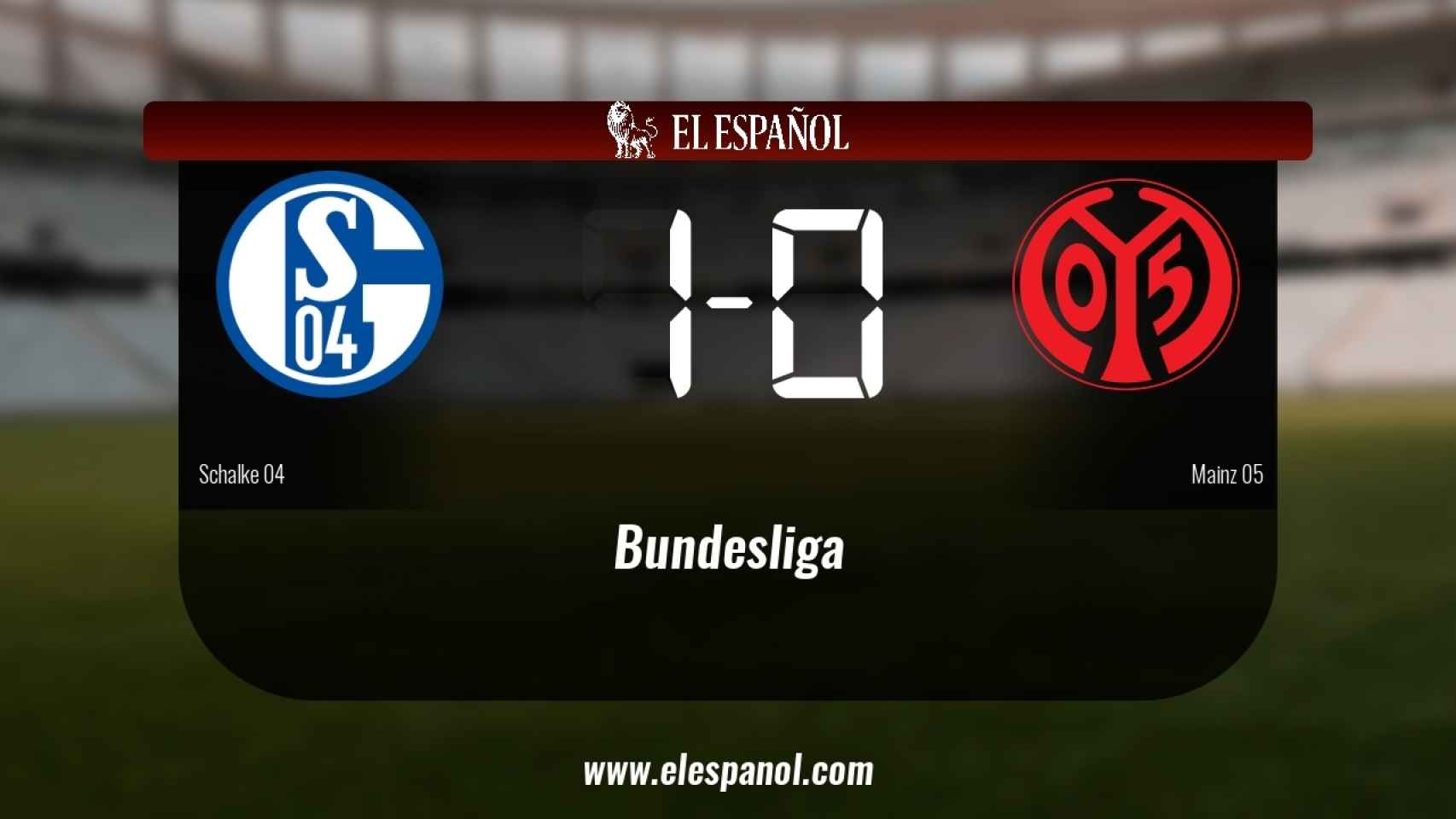 El Schalke 04 venció en casa al Mainz 05