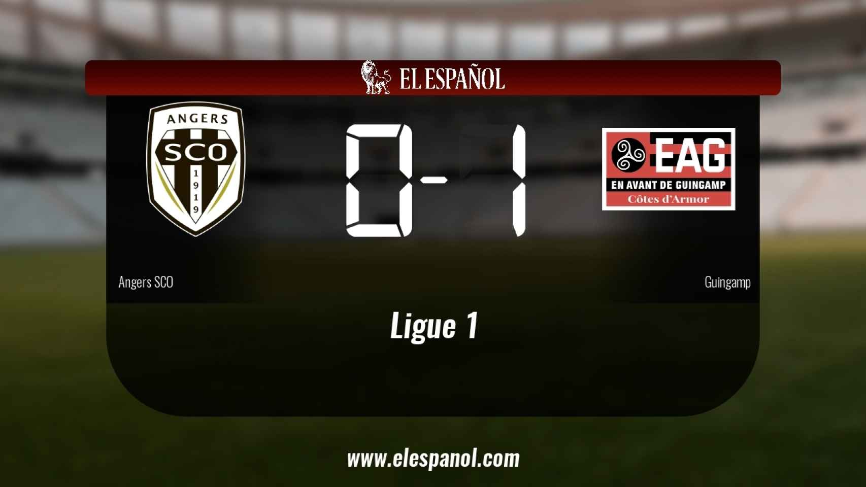 El Guingamp vence en el Stade Jean Bouin (0-1)