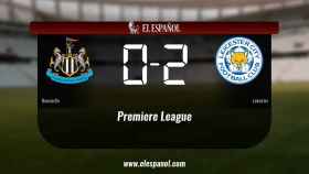 El Leicester vence 0-2 frente al Newcastle
