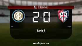 Los tres puntos se quedaron en casa: Inter 2-0 Cagliari