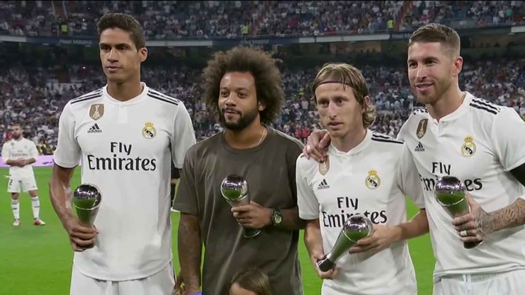 Los cuatro jugadores del Madrid en el once FIFPro
