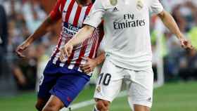 Luka Modric y Diego Costa