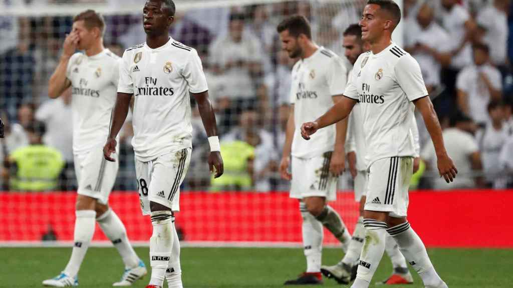 Vinicius debuta en partido oficial con el Real Madrid