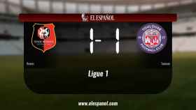 El Rennes no pudo conseguir la victoria ante el Toulouse (1-1)