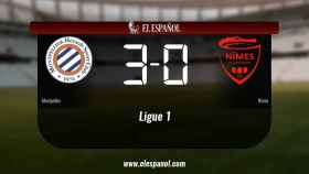 Triunfo del Montpellier por 3-0 frente al Nîmes