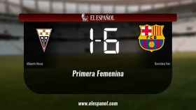 El Barcelona vence 1-6 frente al Fundación Albacete