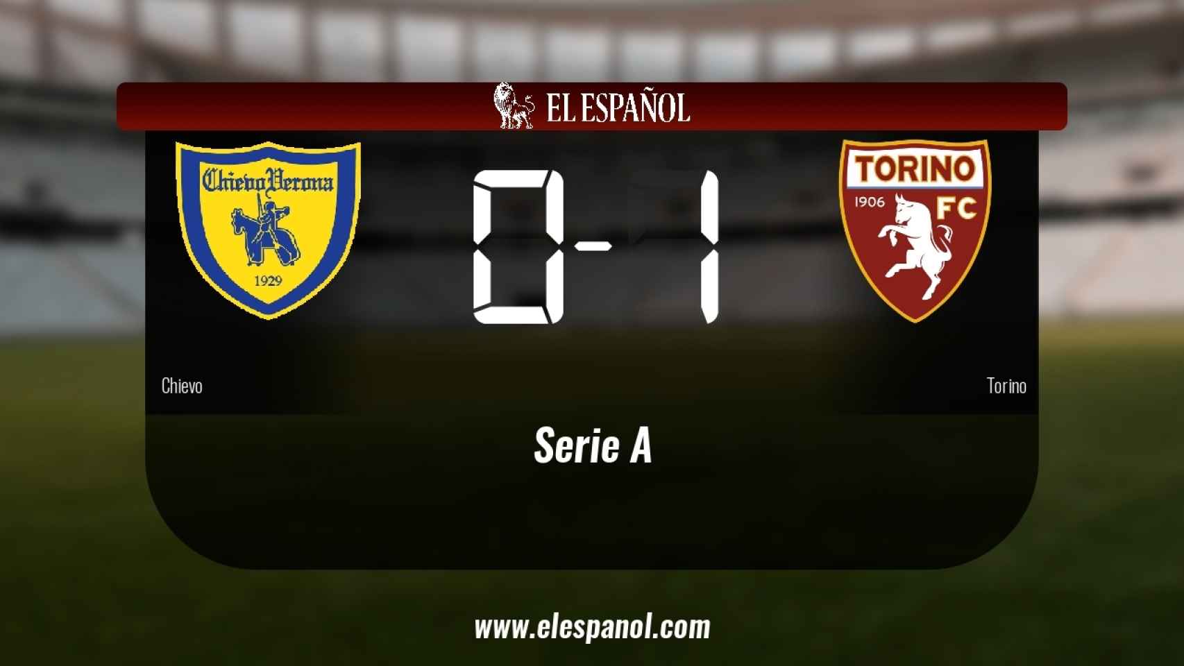 El Chievo 0-1 Torino