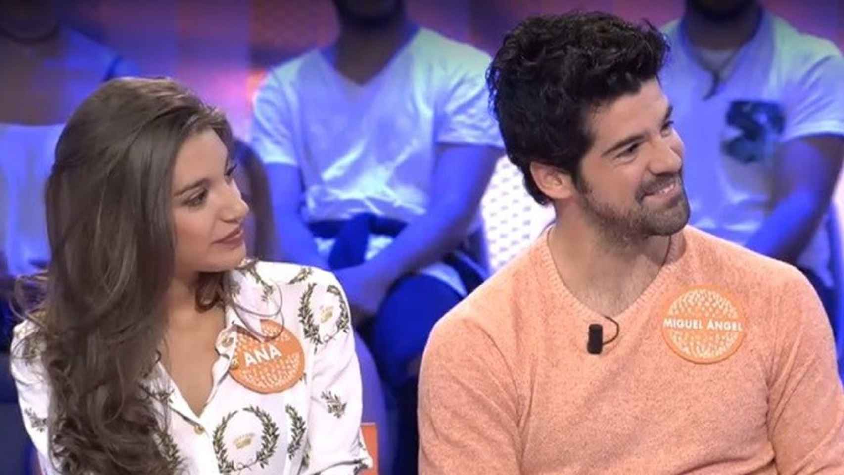 Ana Guerra y Miguel Ángel Muñoz en 'Pasapalabra'.