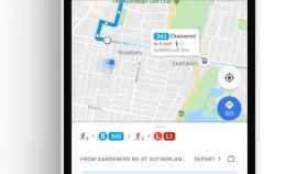 google maps trenes buses en tiempo real