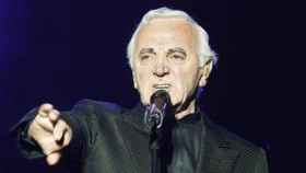 Charles Aznavour en una foto de archivo.
