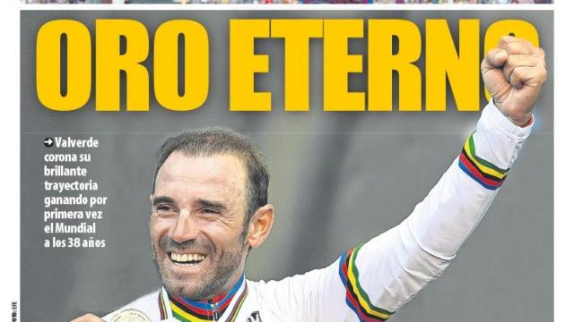 La portada del diario Mundo Deportivo (01/10/2018)