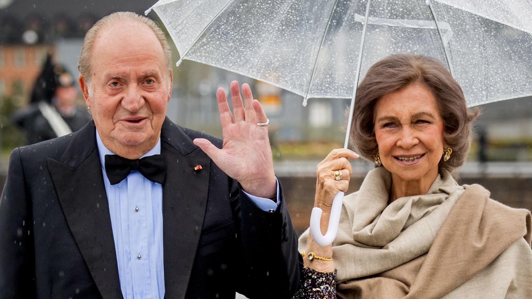Los reyes eméritos Juan Carlos I y Sofía.