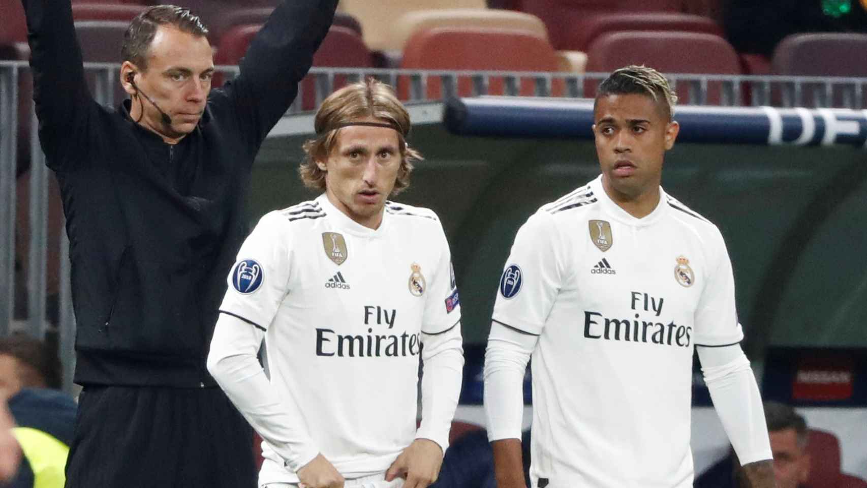Modric y Mariano entran en la segunda parte para reforzar al equipo
