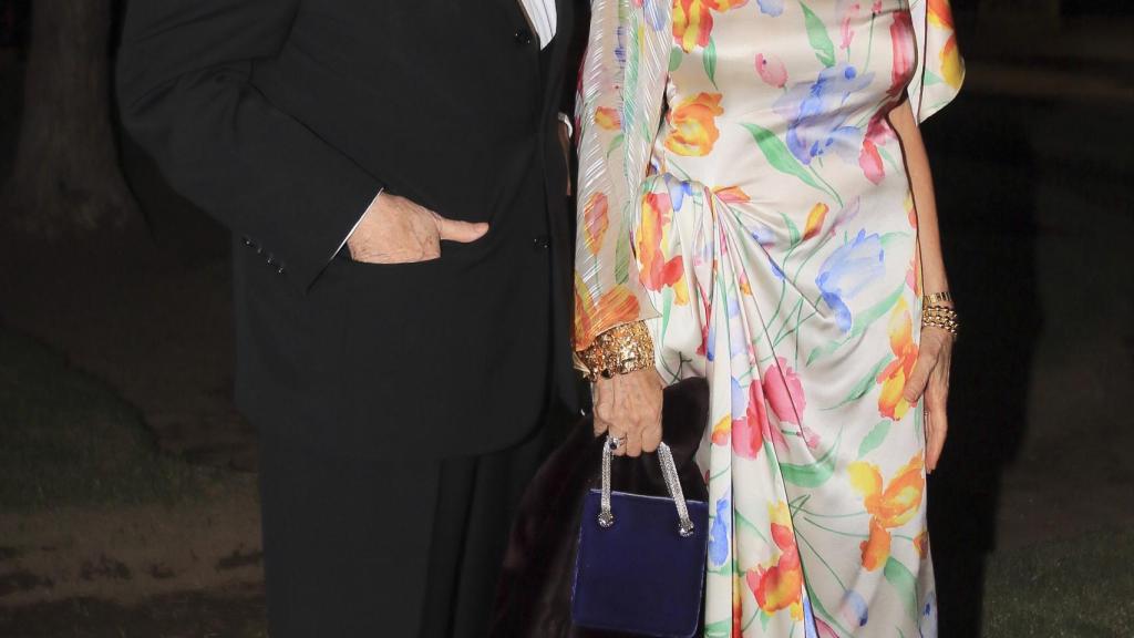 Jaime Peñafiel y su mujer, Carmen.