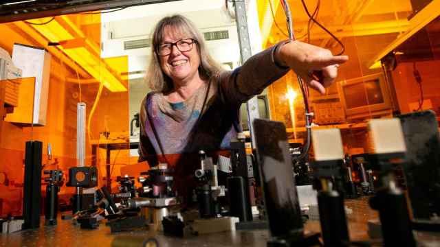 La nueva premio Nobel de Física, Donna Strickland.