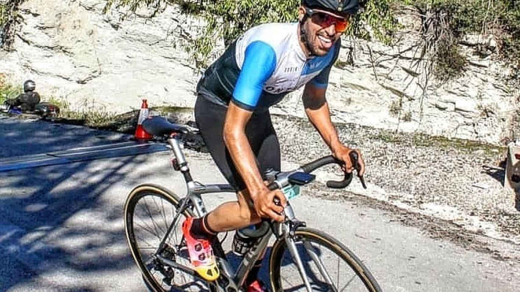 Contador, en una de sus rutas. Foto: Instagram (@acontadoroficial)