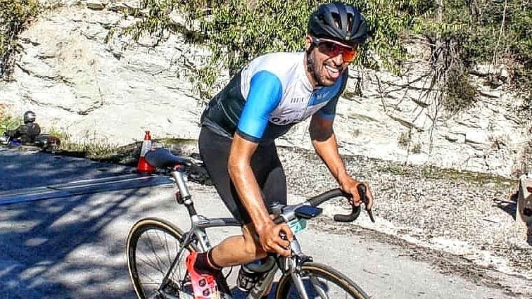 Contador, en una de sus rutas. Foto: Instagram (@acontadoroficial)