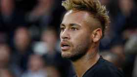 Neymar, en un partido del PSG