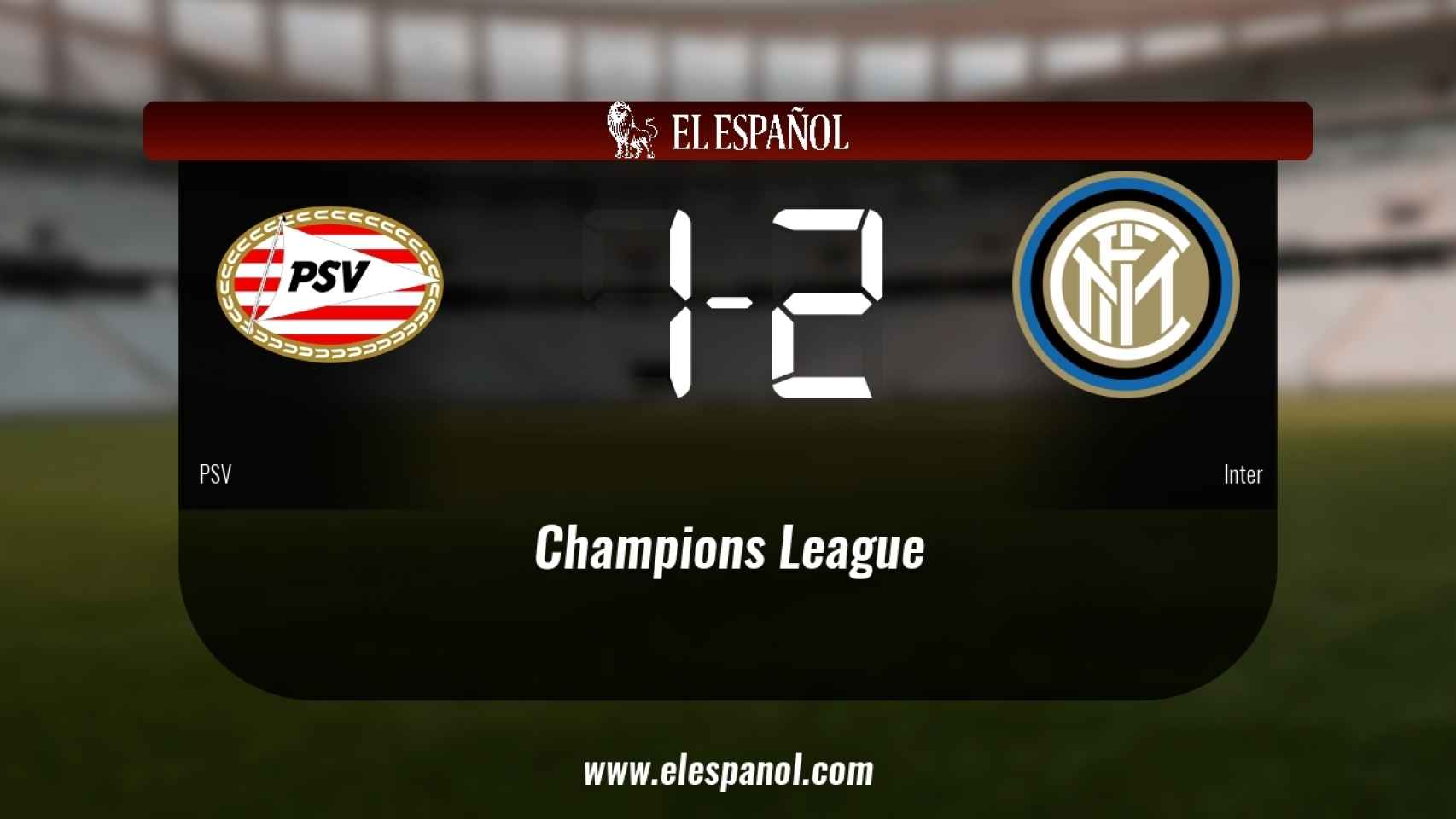 El PSV 1-2 Inter