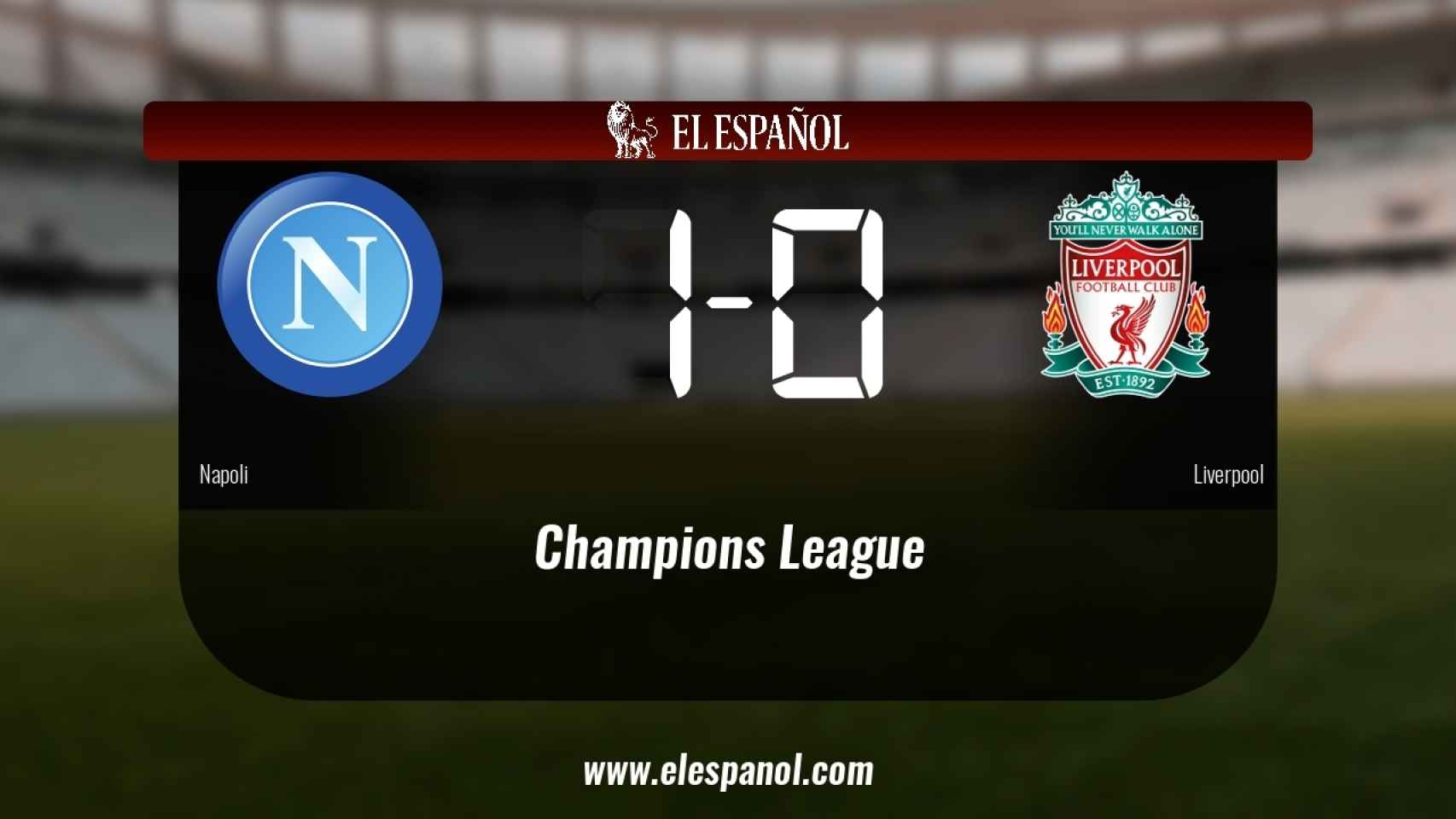 Los tres puntos se quedaron en casa: Nápoles 1-0 Liverpool