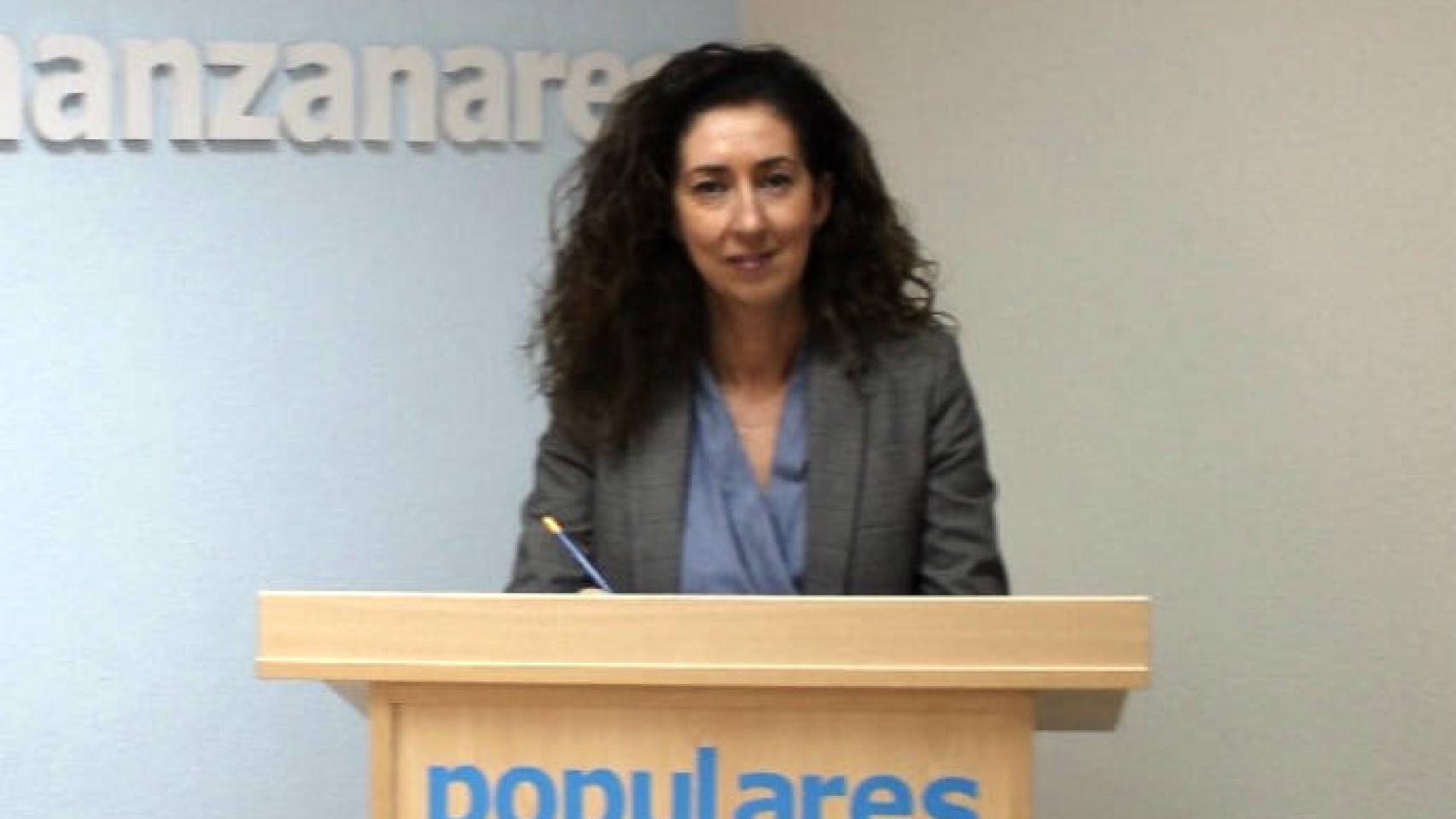 Rebeca Sánchez-Maroto, portavoz del PP en Manzanares