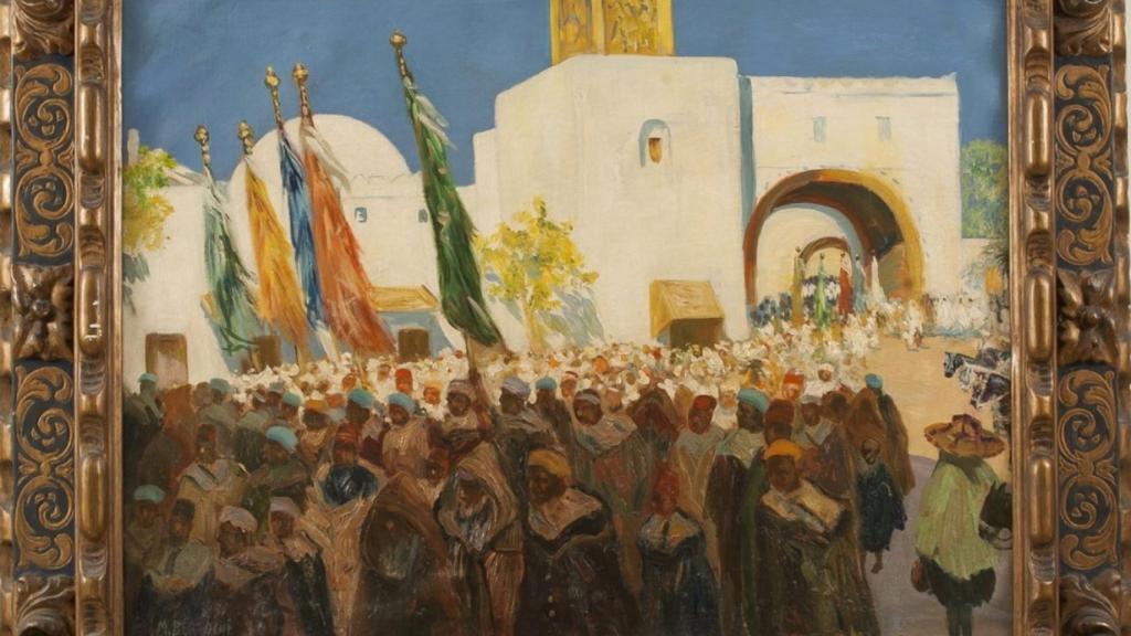 Otra de las pinturas de Bertuchi falsificadas.