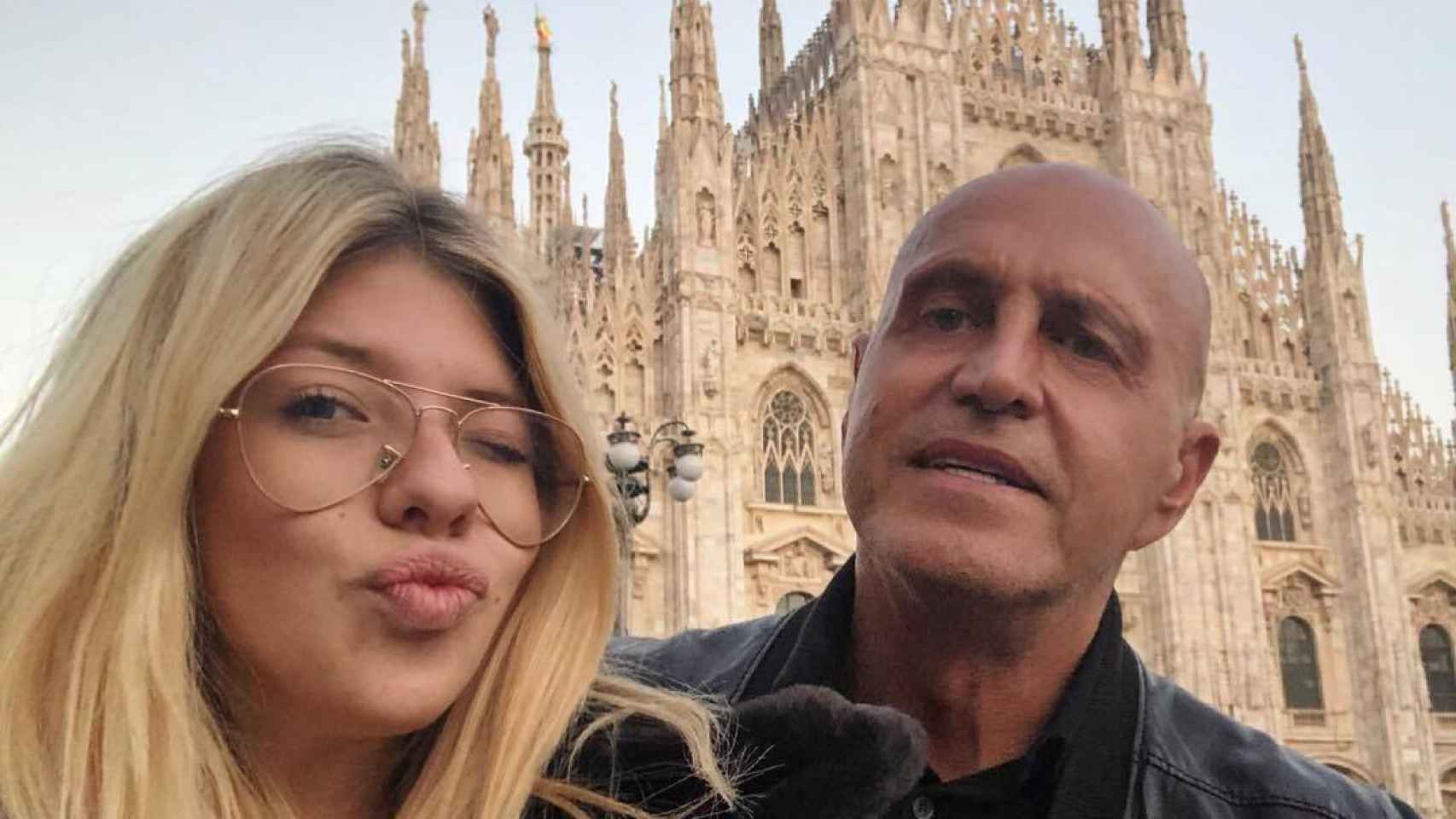 Imágenes del día: Anita Matamoros recibe su visita más esperada en Milán