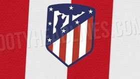 El diseño de la nueva equipación del Atlético. Foto: FootyHeadlines
