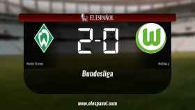 El Werder Bremen derrotó al Wolfsburg por 2-0