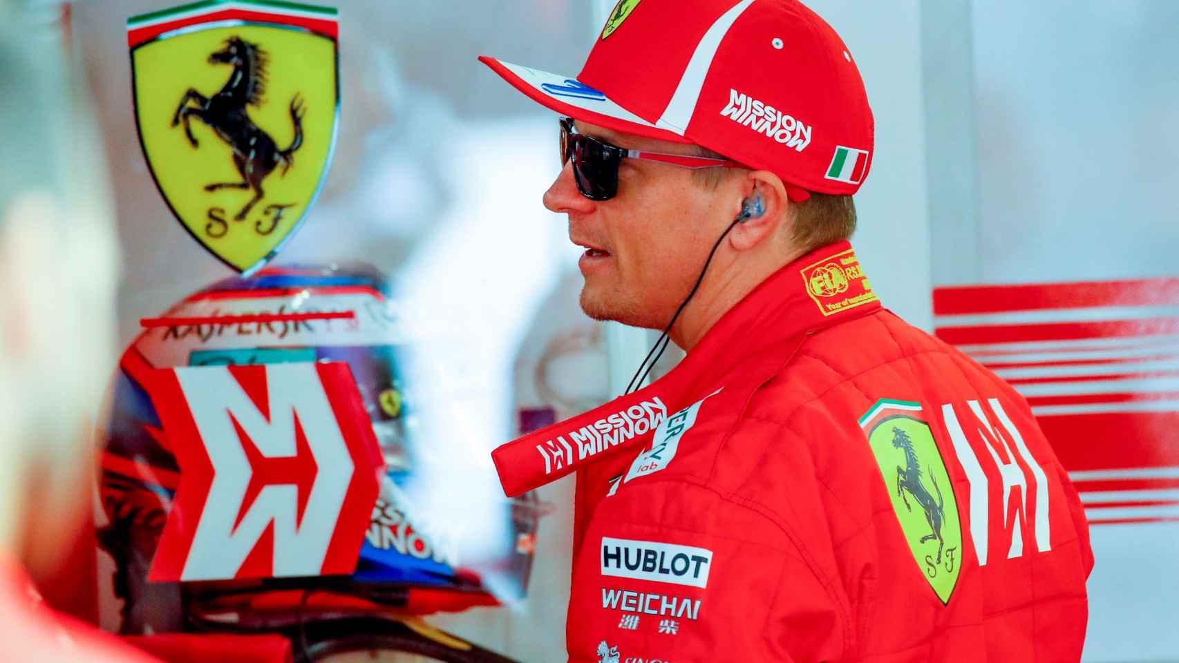 Kimi Raikkonen en el Gran Premio de Japón