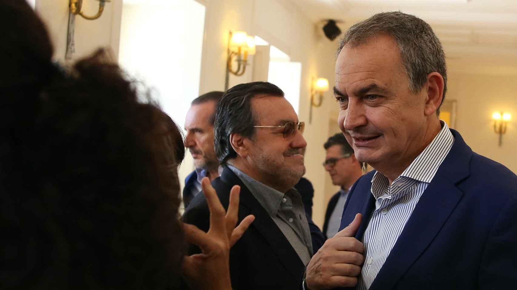 El expresidente del Gobierno José Luis Rodríguez Zapatero en el X Congreso  Estatal de Unidad Progresista de la ONCE.