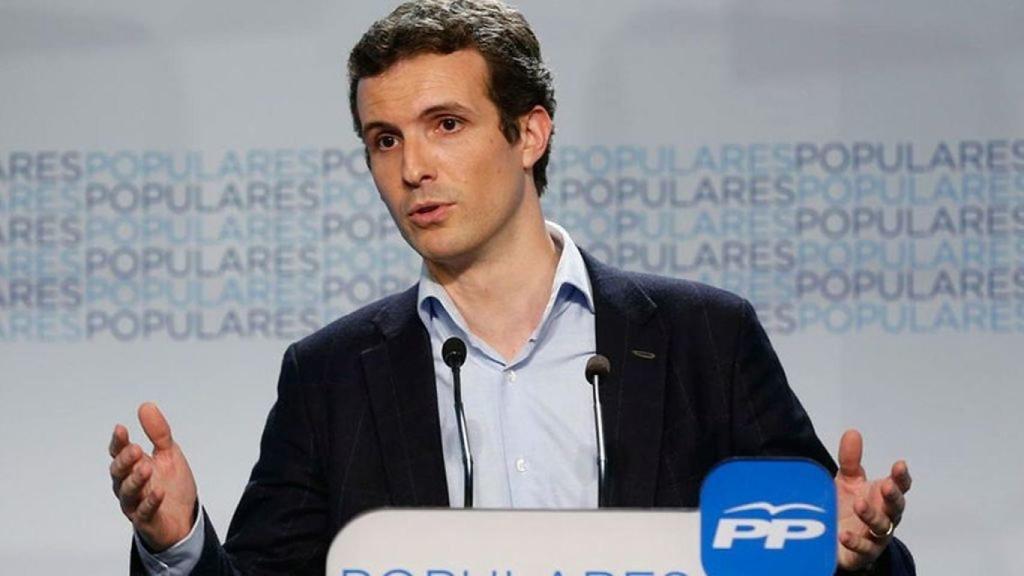 Pablo Casado, presidente del PP.