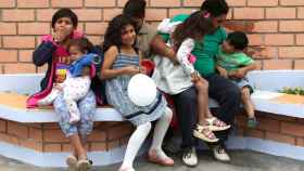 Una familia venezolana que ha emigrado a Lima.