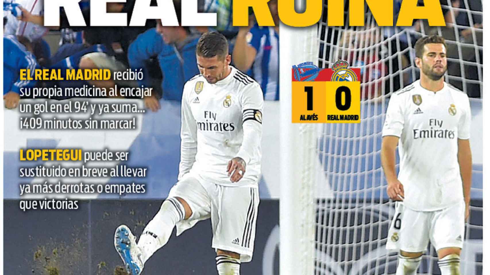La portada del diario Sport (07/10/2018)