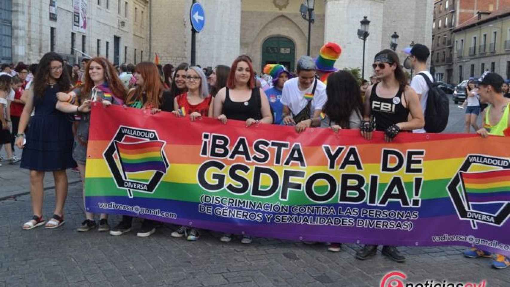 manifestacion dia orgullo gay lgtb valladolid 6