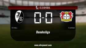 El SC Freiburg empató ante el Bayern Leverkusen (0-0)