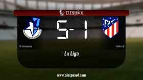 El Internacional derrotó al Atlético B por 5-1