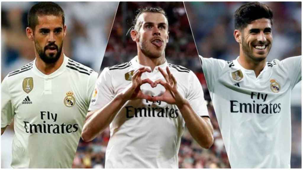 Isco, Bale y Asensio