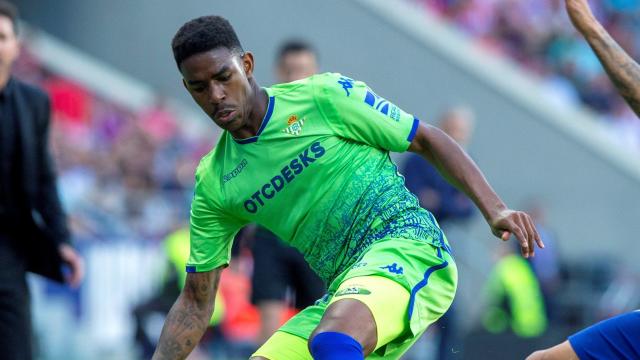 Junior Firpo, en el partido de La Liga entre el Atlético de Madrid y el Betis