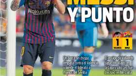 La portada del diario Sport (08/10/2018)