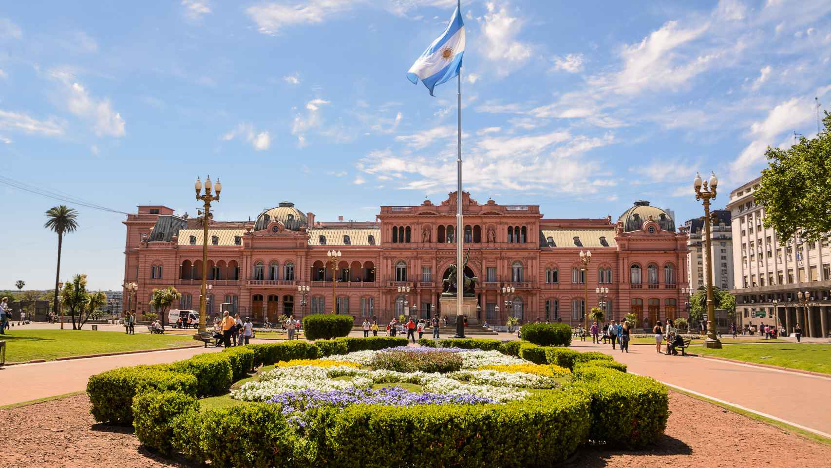 La Casa Rosada es la residencia oficial de los jefes de Estado en Argentina.