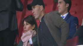 Zidane, en el Wanda Metropolitano